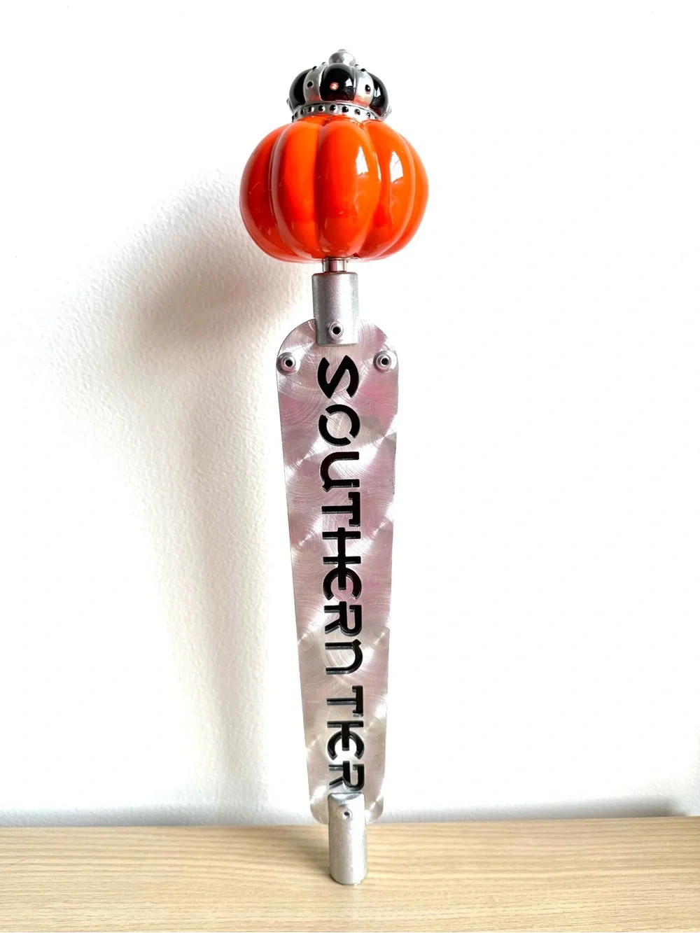 Southern Tier Pumking Metal Two Piece Craft Beer Bar Tap Handle Set Breweriana
